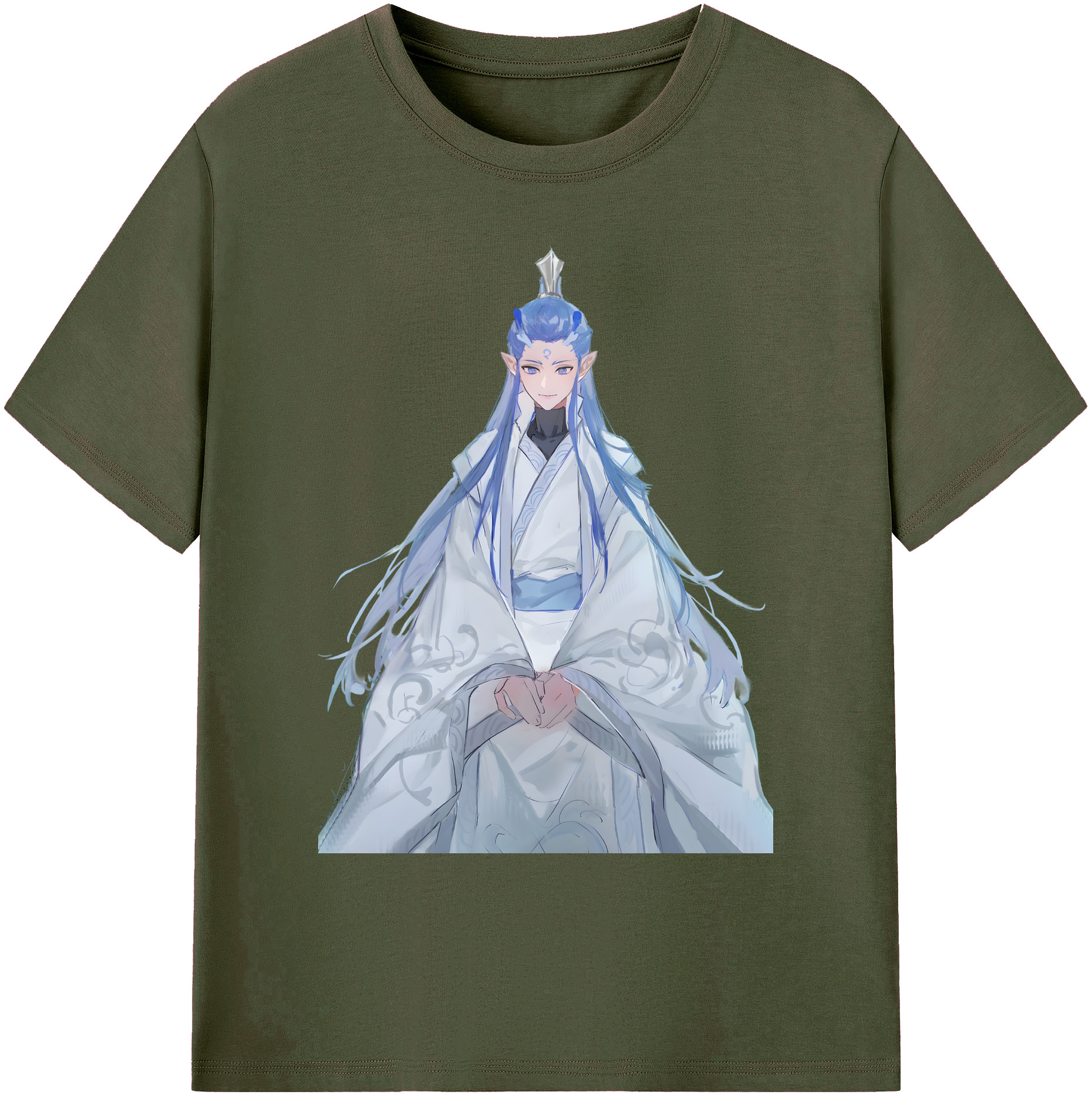 （画像用） Ne Zha 2 ナタ 魔童の大暴れ 綿100％ メンズ半袖Tシャツ｜肌触りやわらか＆通気性